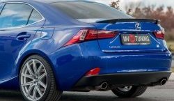 5 899 р. Лип спойлер Tuning-Sport Lexus IS250 XE30 седан дорестайлинг (2013-2016) (Неокрашенный)  с доставкой в г. Майкоп. Увеличить фотографию 4