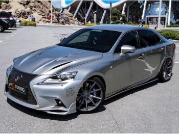 53 999 р. Капот F-SPORT  Lexus IS250  XE30 седан (2013-2016) дорестайлинг (Неокрашенный)  с доставкой в г. Майкоп. Увеличить фотографию 3