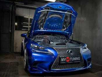 53 999 р. Капот F-SPORT  Lexus IS250  XE30 седан (2013-2016) дорестайлинг (Неокрашенный)  с доставкой в г. Майкоп. Увеличить фотографию 9