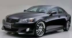 8 599 р. Пороги накладки CT Lexus IS250 XE20 седан дорестайлинг (2005-2013) (Неокрашенные)  с доставкой в г. Майкоп. Увеличить фотографию 2