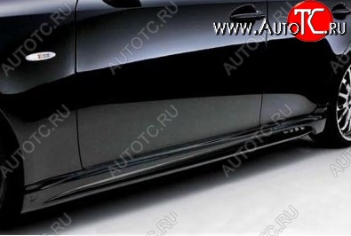 8 599 р. Пороги накладки CT Lexus IS250 XE20 седан дорестайлинг (2005-2013) (Неокрашенные)  с доставкой в г. Майкоп