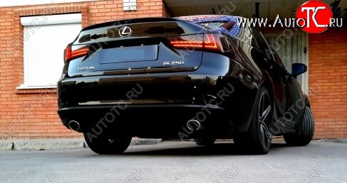 4 849 р. Лип спойлер JT Lexus IS250 XE20 седан дорестайлинг (2005-2013) (Неокрашенный)  с доставкой в г. Майкоп