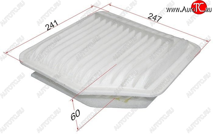 263 р. Фильтр воздушный двигателя SAT  Lexus IS250  XE20 (2005-2013), Toyota RAV4  XA305 (2005-2009)  с доставкой в г. Майкоп