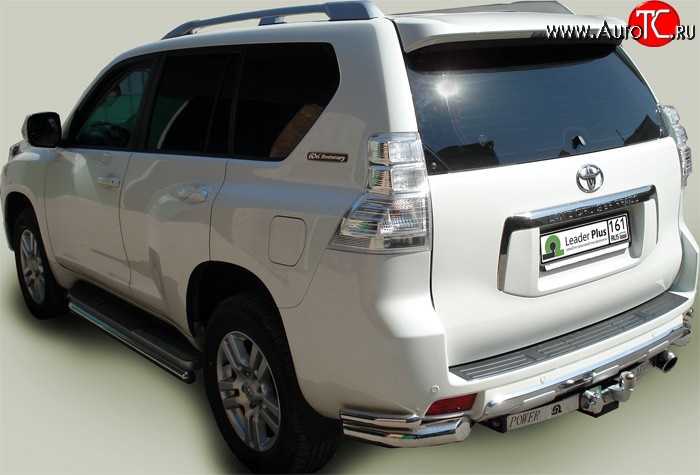 10 299 р. Фаркоп Лидер Плюс (c нерж. пластиной) Lexus GX460 J150 дорестайлинг (2009-2013) (Без электропакета)  с доставкой в г. Майкоп