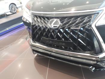 54 999 р. Юбка переднего бампера HEMMES Lexus LX450d J200 2-ой рестайлинг (2015-2022) (Неокрашенная)  с доставкой в г. Майкоп. Увеличить фотографию 12