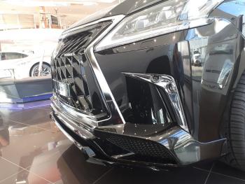 54 999 р. Юбка переднего бампера HEMMES Lexus LX450d J200 2-ой рестайлинг (2015-2022) (Неокрашенная)  с доставкой в г. Майкоп. Увеличить фотографию 14