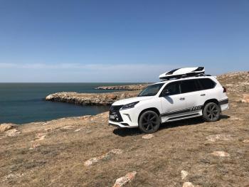 54 999 р. Юбка переднего бампера HEMMES Lexus LX450d J200 2-ой рестайлинг (2015-2022) (Неокрашенная)  с доставкой в г. Майкоп. Увеличить фотографию 8