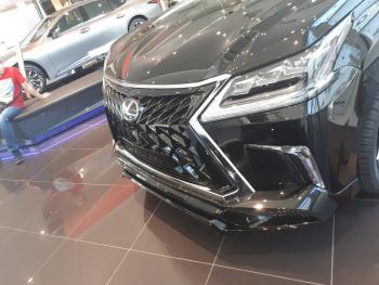 54 999 р. Юбка переднего бампера HEMMES Lexus LX450d J200 2-ой рестайлинг (2015-2022) (Неокрашенная)  с доставкой в г. Майкоп. Увеличить фотографию 9