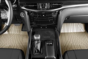 5 999 р. Коврик в салони премиум-класса Kvest Lexus LX570 J200 2-ой рестайлинг (2015-2022)  с доставкой в г. Майкоп. Увеличить фотографию 2
