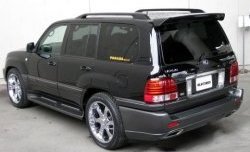 18 749 р. Задний бампер ELFORD Lexus LX470 J100 дорестайлинг (1998-2002) (Неокрашенный)  с доставкой в г. Майкоп. Увеличить фотографию 2