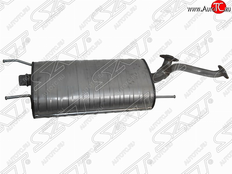 9 399 р. Глушитель (средняя часть) SAT (2UZ-FE) Toyota Land Cruiser 100 1-ый рестайлинг (2002-2005)  с доставкой в г. Майкоп