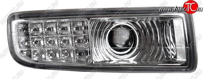 4 199 р. Правая противотуманная фара SAT (диодная) Lexus LX470 J100 дорестайлинг (1998-2002)  с доставкой в г. Майкоп