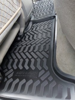 1 799 р. Коврики в салон Aileron 3D Lexus LX470 J100 дорестайлинг (1998-2002)  с доставкой в г. Майкоп. Увеличить фотографию 4