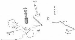 131 р. Полиуретановая втулка стабилизатора задней подвески Точка Опоры Toyota bB 1 (2000-2005)  с доставкой в г. Майкоп. Увеличить фотографию 2