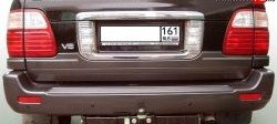 10 249 р. Фаркоп Лидер Плюс (до 2000 кг) Toyota Land Cruiser 100 дорестайлинг (1998-2002) (Без электропакета)  с доставкой в г. Майкоп. Увеличить фотографию 2