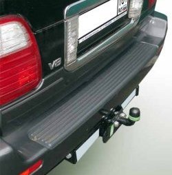 10 449 р. Фаркоп Лидер Плюс (с нержавеющей пластиной) Toyota Land Cruiser 100 дорестайлинг (1998-2002) (Без электропакета)  с доставкой в г. Майкоп. Увеличить фотографию 3