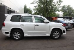 15 349 р. Накладки на колёсные арки WALD BLACK BISON Lexus LX570 J200 дорестайлинг (2007-2012) (Неокрашенные)  с доставкой в г. Майкоп. Увеличить фотографию 2