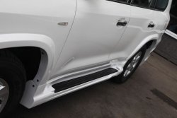 15 349 р. Накладки на колёсные арки WALD BLACK BISON Lexus LX570 J200 дорестайлинг (2007-2012) (Неокрашенные)  с доставкой в г. Майкоп. Увеличить фотографию 3