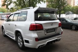 15 349 р. Накладки на колёсные арки WALD BLACK BISON Lexus LX570 J200 дорестайлинг (2007-2012) (Неокрашенные)  с доставкой в г. Майкоп. Увеличить фотографию 4