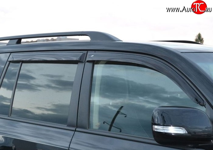 999 р. Комплект дефлекторов окон (ветровиков) 4 шт. Russtal Lexus LX570 J200 дорестайлинг (2007-2012)  с доставкой в г. Майкоп