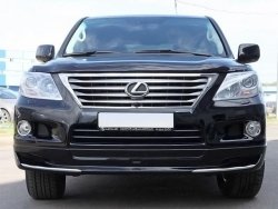 15 349 р. Накладка на передний бампер LX MODE Lexus LX570 J200 дорестайлинг (2007-2012) (Неокрашенная)  с доставкой в г. Майкоп. Увеличить фотографию 3