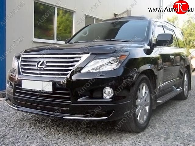 15 349 р. Накладка на передний бампер LX MODE Lexus LX570 J200 дорестайлинг (2007-2012) (Неокрашенная)  с доставкой в г. Майкоп