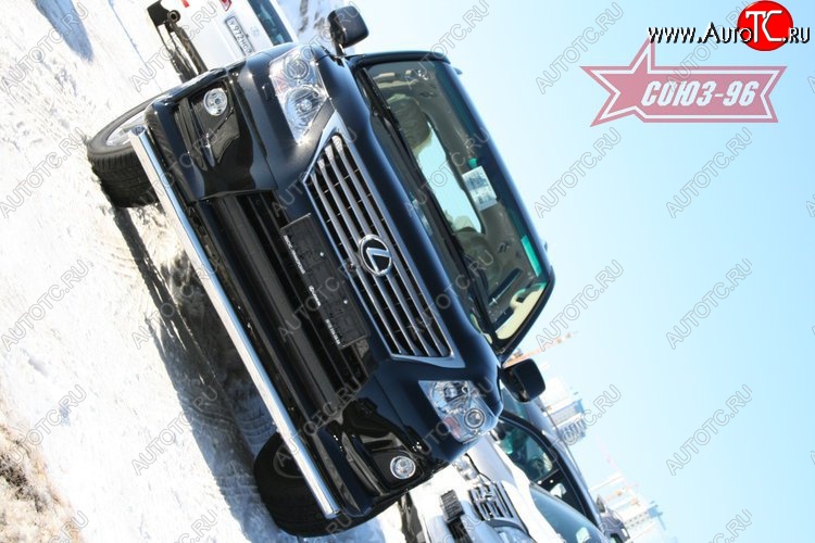 19 439 р. Защита переднего бампера из одинарной трубы (d76) Sport Package Souz-96 Lexus LX570 J200 дорестайлинг (2007-2012)  с доставкой в г. Майкоп