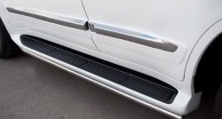 14 999 р. Защита порогов SLITKOFF из круглой трубы диаметром 42 мм (2012-н.в.)  Lexus LX570  J200 (2007-2012) дорестайлинг  с доставкой в г. Майкоп. Увеличить фотографию 3