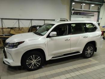 Комплект расширения арок и кузова HEMMES (+35 мм) Lexus LX570  J200 (2015-2022) 2-ой рестайлинг (неокрашенный)