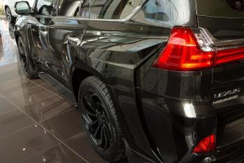119 999 р. Комплект расширения арок и кузова HEMMES (+35 мм)  Lexus LX570  J200 (2015-2022) 2-ой рестайлинг (неокрашенный)  с доставкой в г. Майкоп. Увеличить фотографию 7
