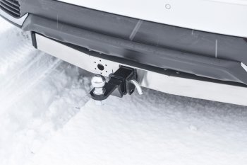 20 199 р. Фаркоп Petroil Tuning (съемный квадрат, с нержавеющей пластиной, под 1 выхлопную трубу) Lexus NX200 Z10 дорестайлинг (2014-2017)  с доставкой в г. Майкоп. Увеличить фотографию 2