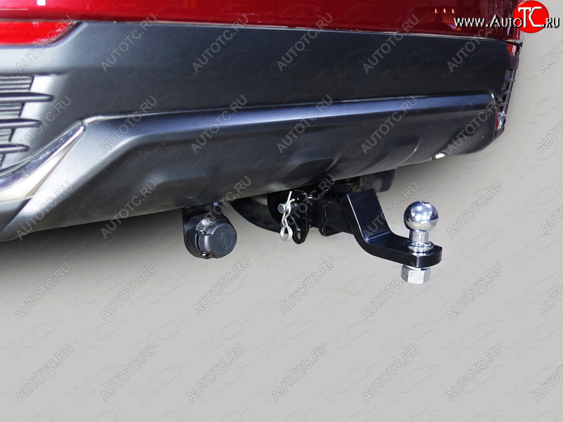 16 999 р. Фаркоп (тягово-сцепное устройство) TCC  Lexus NX200T  Z10 (2014-2017) (оцинкованный, шар E нержавейка)  с доставкой в г. Майкоп