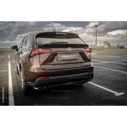 5 199 р. Лип спойлер TopKontur Design Lexus NX200 Z10 дорестайлинг (2014-2017) (Неокрашенный)  с доставкой в г. Майкоп. Увеличить фотографию 2