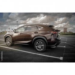 5 199 р. Лип спойлер TopKontur Design Lexus NX200 Z10 дорестайлинг (2014-2017) (Неокрашенный)  с доставкой в г. Майкоп. Увеличить фотографию 3