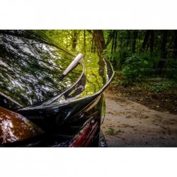 5 199 р. Лип спойлер TopKontur Design Lexus NX200 Z10 дорестайлинг (2014-2017) (Неокрашенный)  с доставкой в г. Майкоп. Увеличить фотографию 4