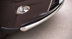 13 999 р. Одинарная защита переднего бампера диаметром 63 мм SLITKOFF Lexus RX450H AL10 дорестайлинг (2009-2012)  с доставкой в г. Майкоп. Увеличить фотографию 3