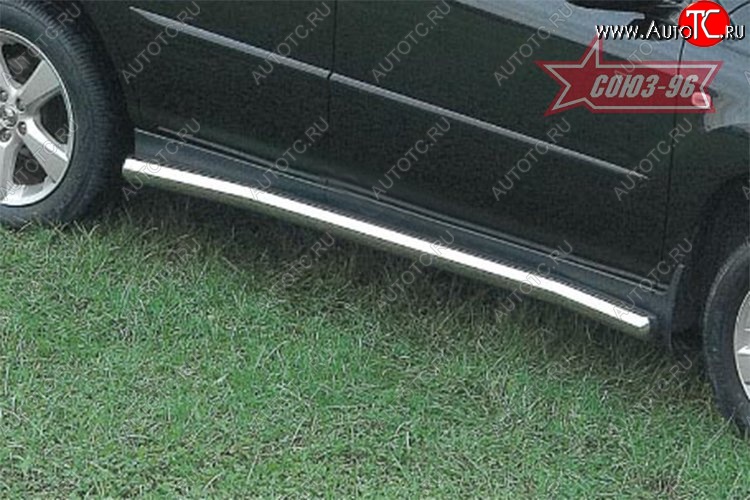 15 614 р. Защита порогов Souz-96 (d76) Lexus RX300 XU30 дорестайлинг (2003-2006)  с доставкой в г. Майкоп