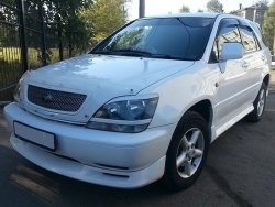7 299 р. Накладка на передний бампер HARRIER RX Lexus RX300 XU10 дорестайлинг (1995-2001) (Неокрашенная)  с доставкой в г. Майкоп. Увеличить фотографию 3