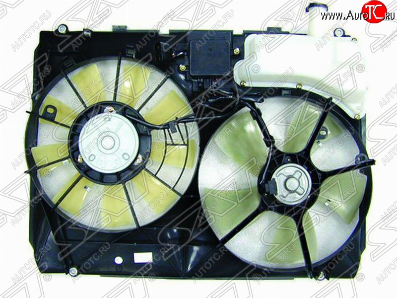 15 999 р. Диффузор радиатора в сборе SAT (1MZ / 3MZ) Lexus RX400H XU30 рестайлинг (2005-2009)  с доставкой в г. Майкоп