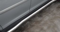 19 999 р. Защита порогов из круглой трубы диаметром 63 мм SLITKOFF  Lexus RX300  XU30 - RX350  XU30  с доставкой в г. Майкоп. Увеличить фотографию 3