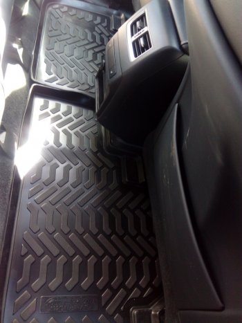 2 389 р. Комплект ковриков в салон Aileron 3D (с подпятником)  Lexus RX350  AL20 (2015-2019) дорестайлинг  с доставкой в г. Майкоп. Увеличить фотографию 2