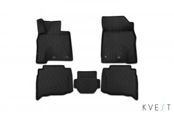 Комплект ковриков салона Kvest 4 шт Lexus RX 200T AL20 дорестайлинг (2015-2017)
