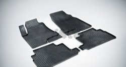 Износостойкие коврики в салон с рисунком Сетка SeiNtex Premium 4 шт. (резина) Lexus RX350  XU30 (2003-2006) дорестайлинг