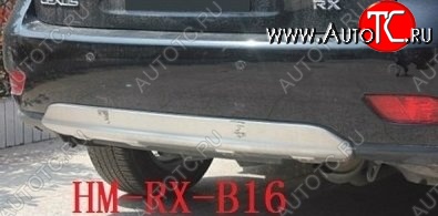 14 999 р. Накладка на задний бампер CT v2 Lexus RX350 AL10 дорестайлинг (2008-2012) (Неокрашенная)  с доставкой в г. Майкоп