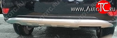 17 199 р. Накладка на задний бампер СТ v4 Lexus RX350 AL10 дорестайлинг (2008-2012) (Неокрашенная)  с доставкой в г. Майкоп