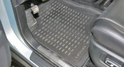 9 499 р. Коврики в салон Element 4 шт. (полиуретан) Lexus RX350 AL10 дорестайлинг (2008-2012) (Серые)  с доставкой в г. Майкоп. Увеличить фотографию 2