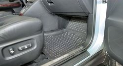 9 499 р. Коврики в салон Element 4 шт. (полиуретан) Lexus RX350 AL10 дорестайлинг (2008-2012) (Серые)  с доставкой в г. Майкоп. Увеличить фотографию 3