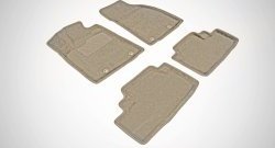 Износостойкие коврики в салон 3D LEXUS RX бежевые (компл) Lexus RX350  AL10 (2008-2012) дорестайлинг