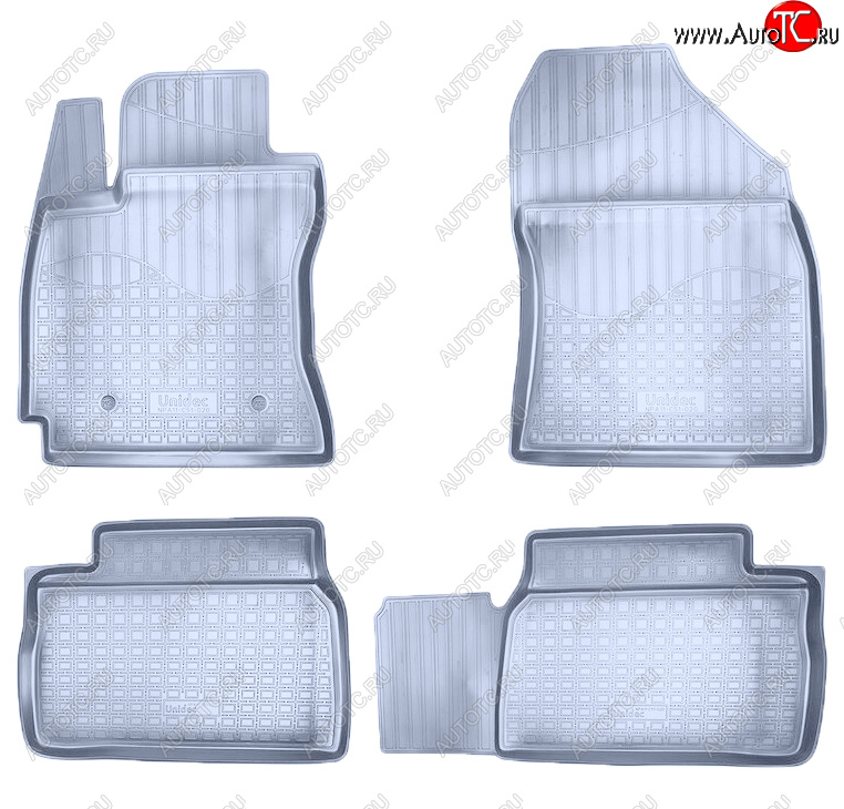 2 999 р. Коврики салона Norplast Unidec  Lifan 720 - Cebrium (Цвет: серый)  с доставкой в г. Майкоп