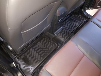 1 839 р. Комплект ковриков в салон Aileron 3D (с подпятником)  Lifan Myway (2016-2025)  с доставкой в г. Майкоп. Увеличить фотографию 3